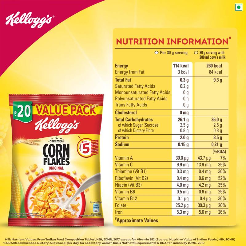 Kelloggs Corn Flakes Original - 65 g