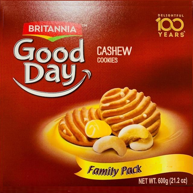 Britannia Good Day Cashew Cookies - 600 g