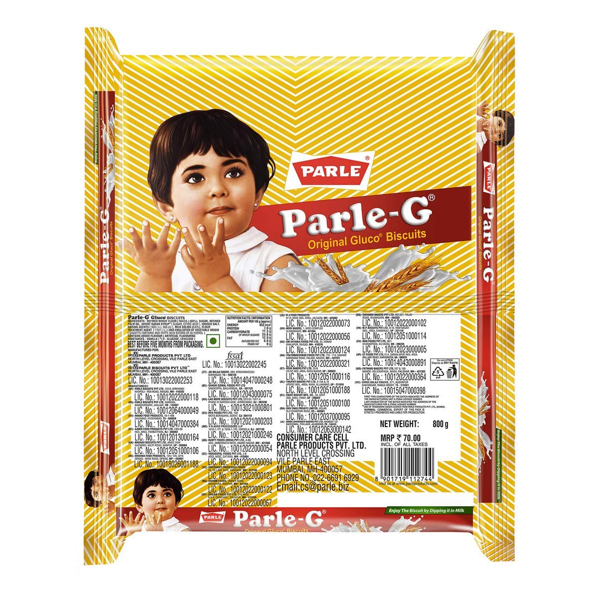 Parle-G Biscuits - 800 g