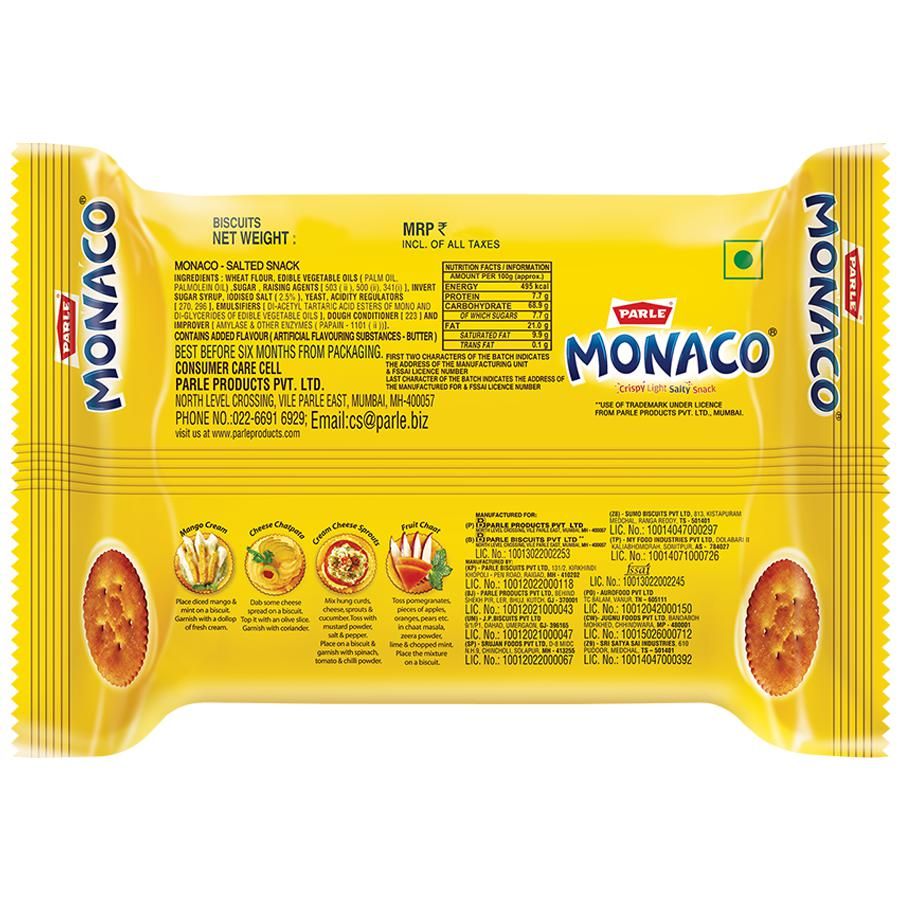 Parle Monaco - 58 g