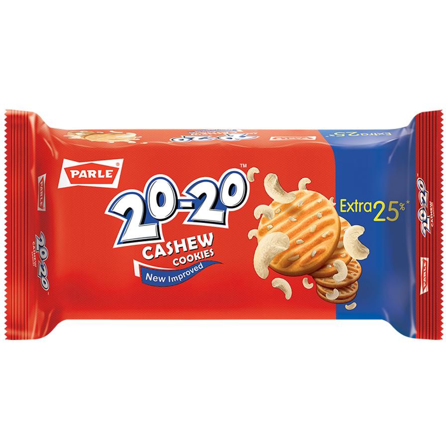 Parle 20 20 Cashew Butter Cookies - 150 g