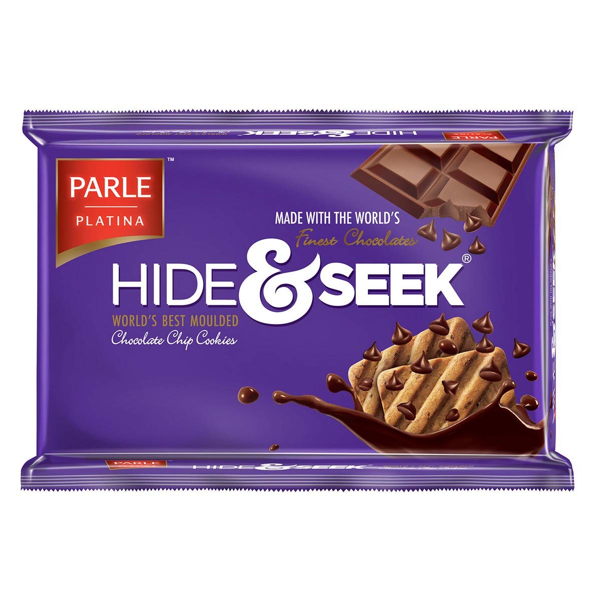 Parle Hide & Seek Chocolate Chip Cookies - 200 g