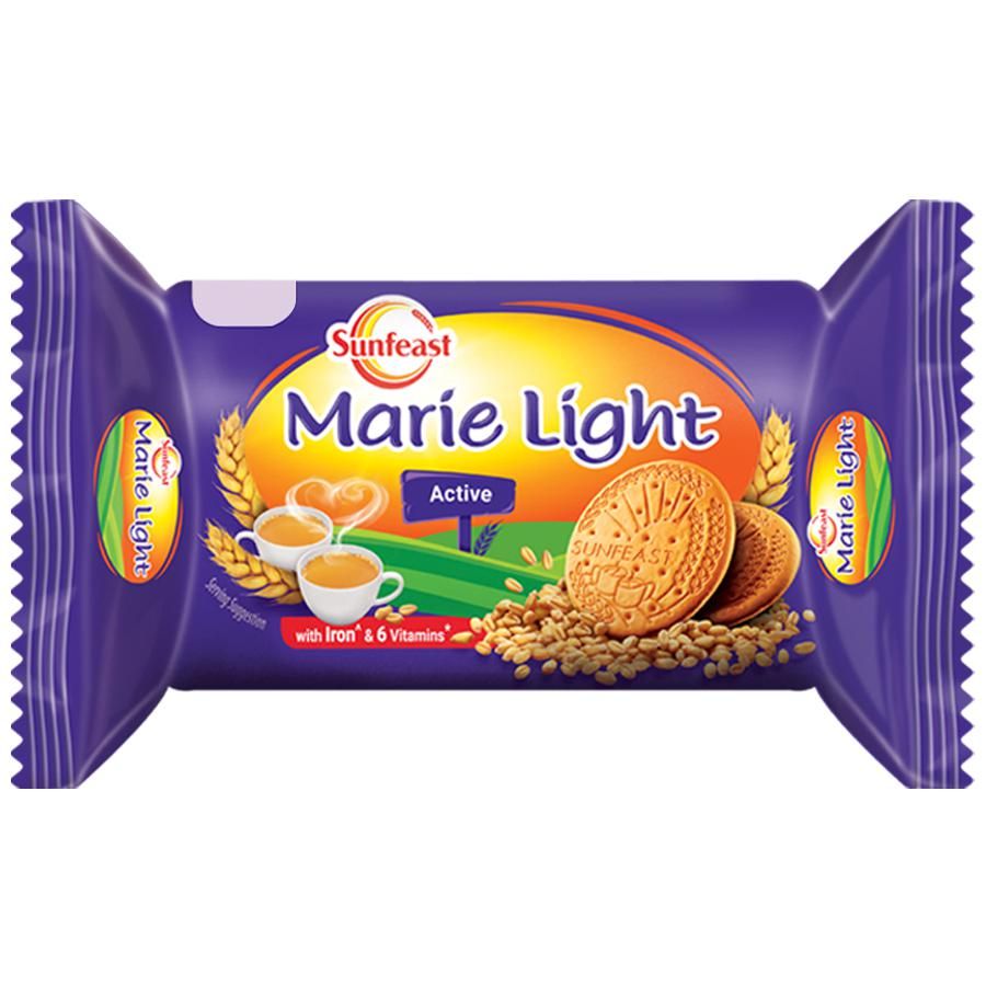 Sunfeast Marie Light Biscuits - Active - 81 g