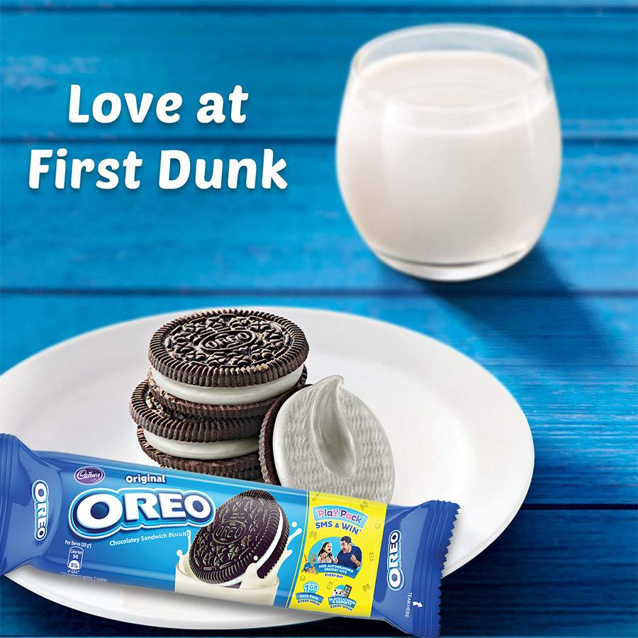 Cadbury Oreo Biscuit - Vanilla Creme - 120 g