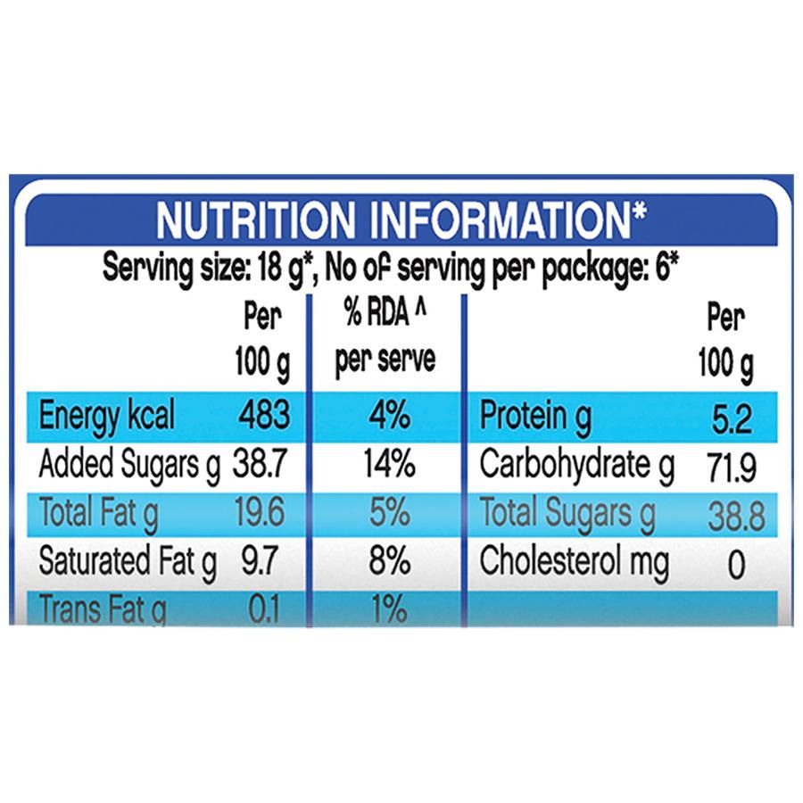 Cadbury Oreo Biscuit - Vanilla Creme - 46.3 g