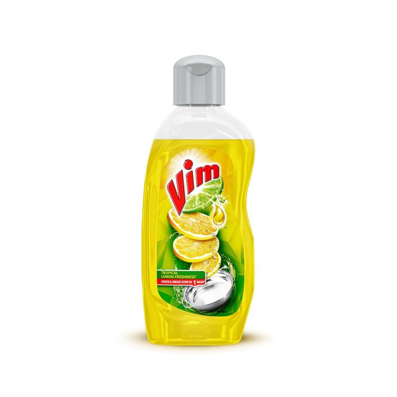Vim Dishwash Liquid Gel (Bottle) - 250 ml