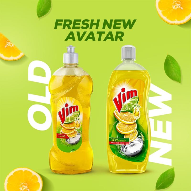 Vim Dishwash Liquid Gel (Bottle) - 500 ml
