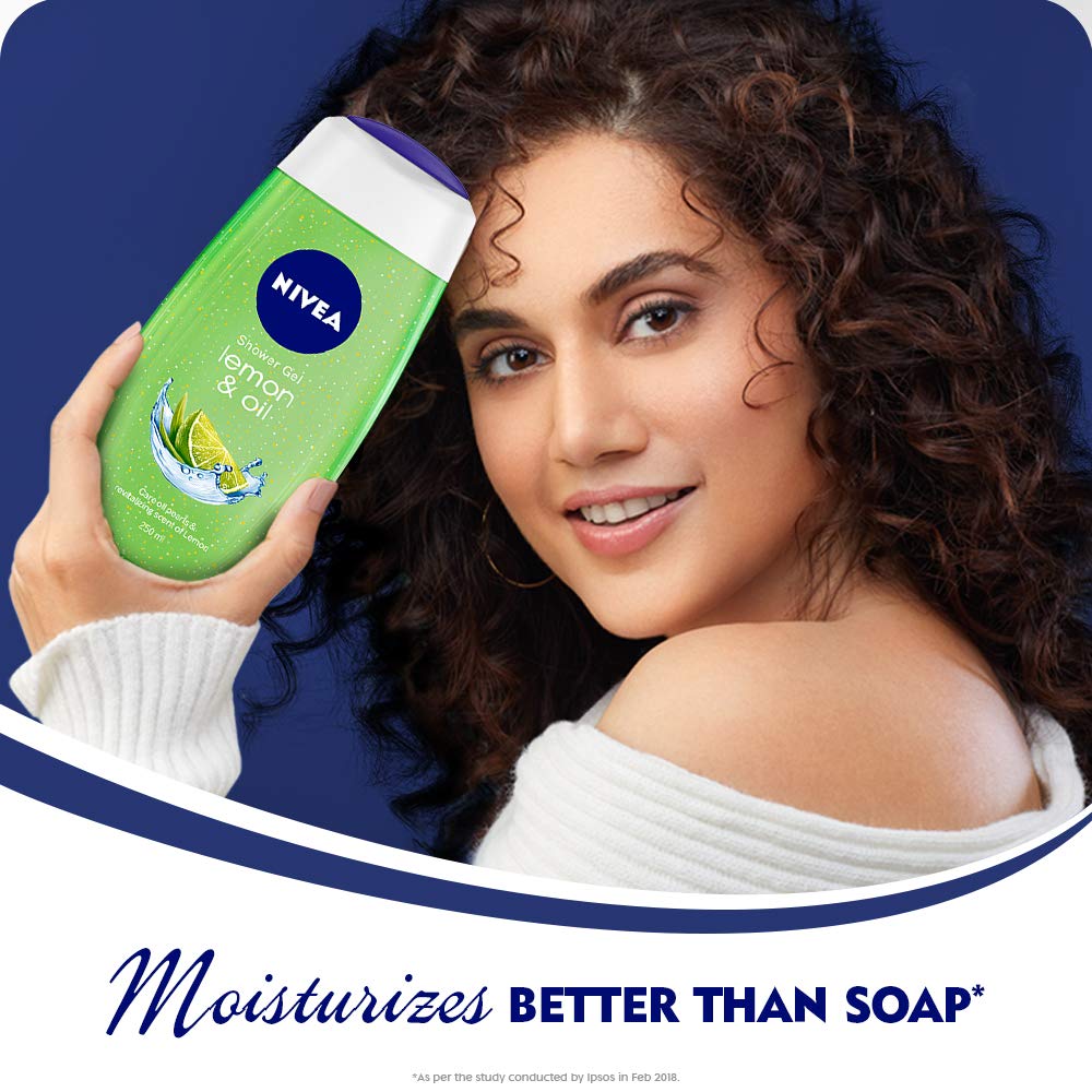 Nivea Lemon & Oil Shower Gel - 250 ml