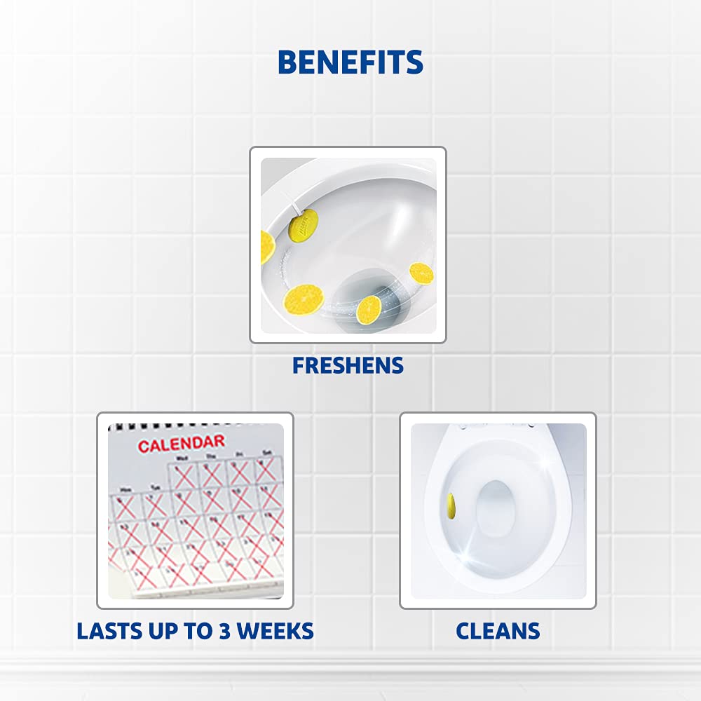 Harpic Hygienic Toilet Rim Block - Citrus - 26 g