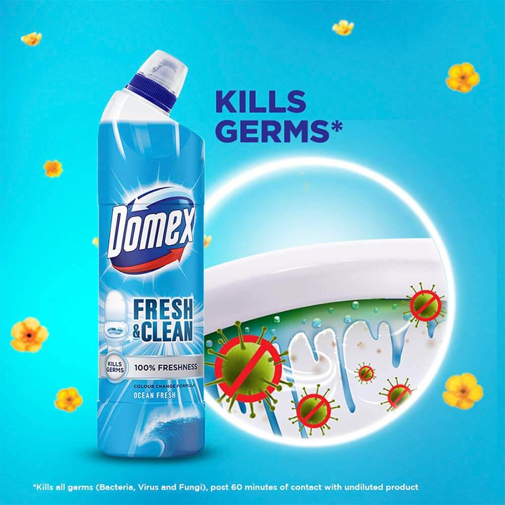 Domex Fresh Guard Toilet Cleaner Liquid - 1L