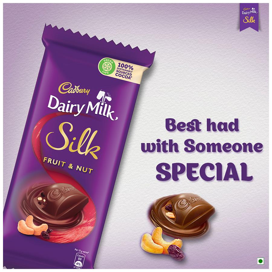 Cadbury Dairy Milk Silk Fruit &   Nut Chocolate - 55 g