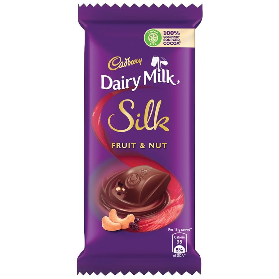 Cadbury Dairy Milk Silk Fruit &   Nut Chocolate - 137 g