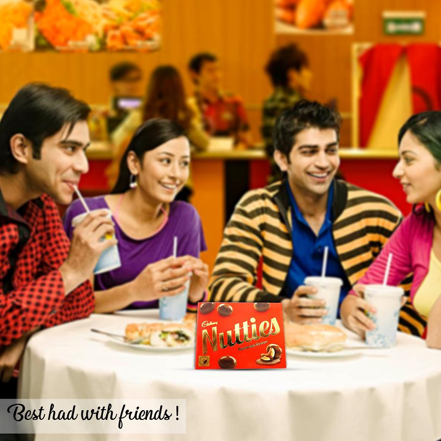 Cadbury Nutties Chocolate - 30 g