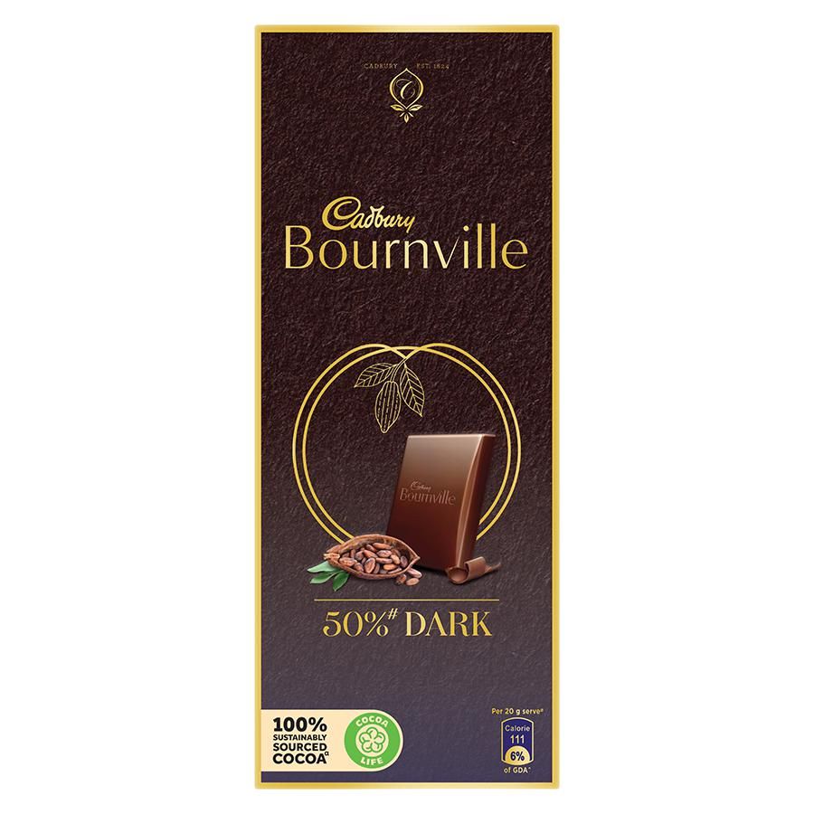 Cadbury Bournville Dark Chocolate - 80 g