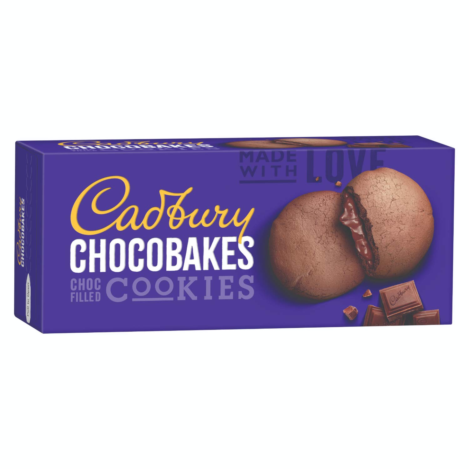 Cadbury Chocobakes Choc Filled Cookies - 75 g