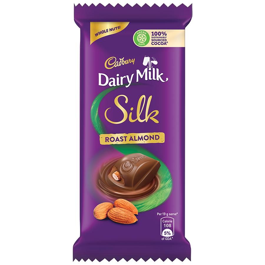 Cadbury Dairy Milk Silk - Roast Almond Chocolate - 143 g