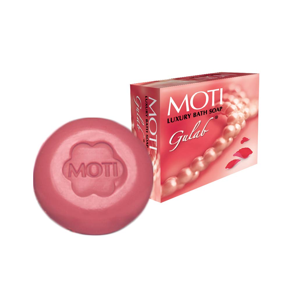 Moti Luxury Bath Soap-Gulab - 150 g