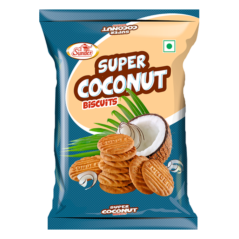 Sunder Super Coconut Biscuits - 400 g