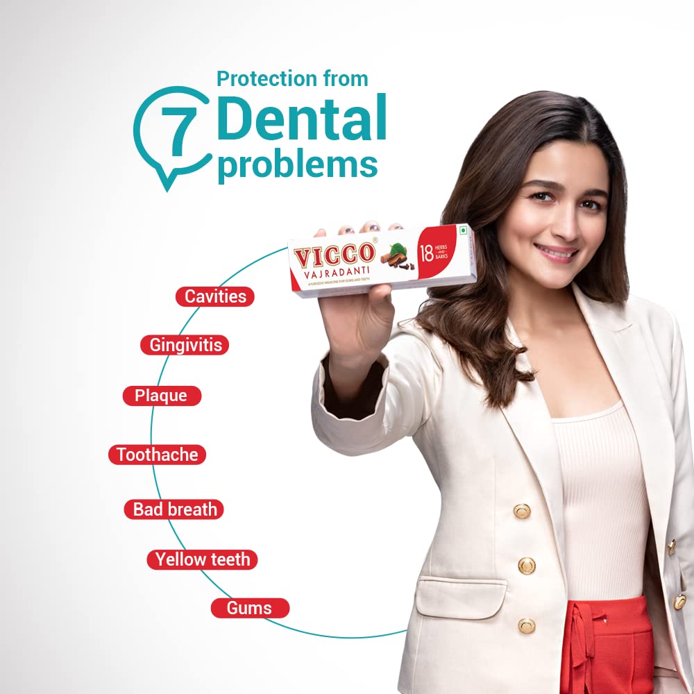 Vicco Vajradanti Ayurvedic Toothpaste - 200 g