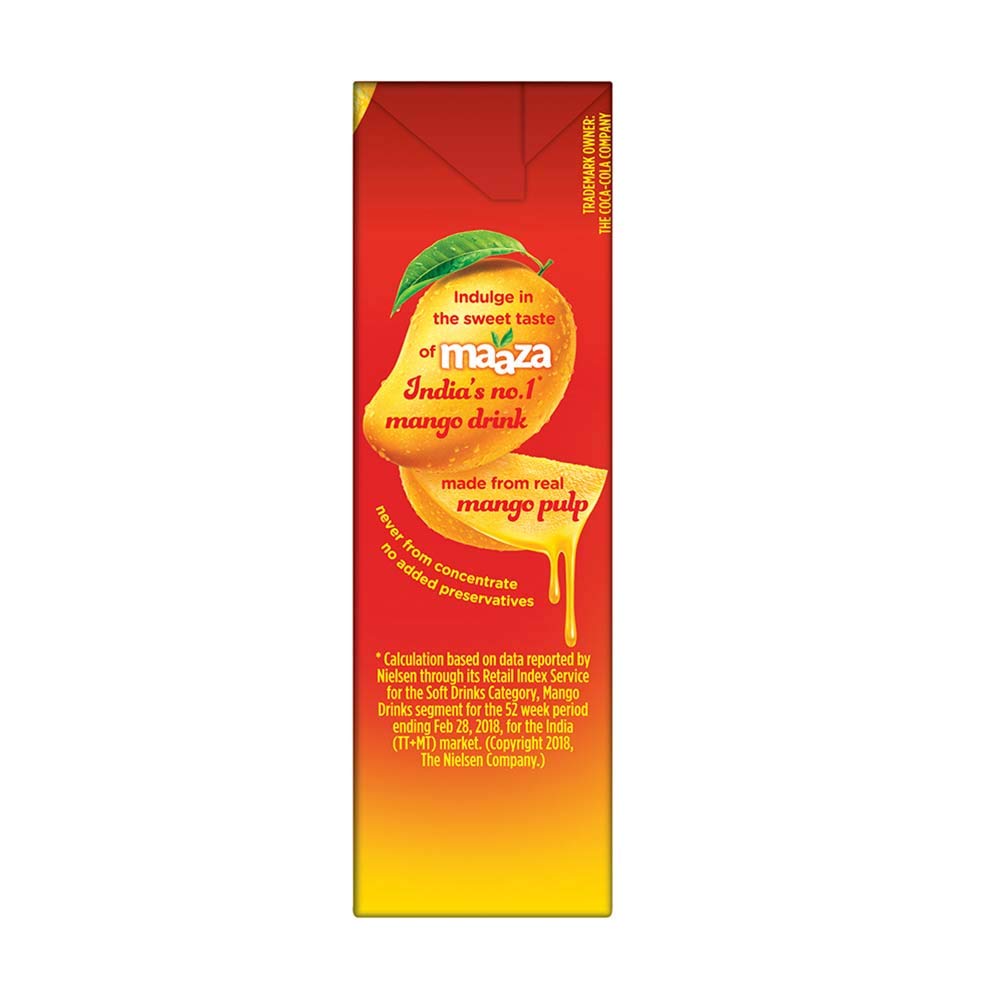 Maaza Mango Drink (Tetra Pack) - 135 ml