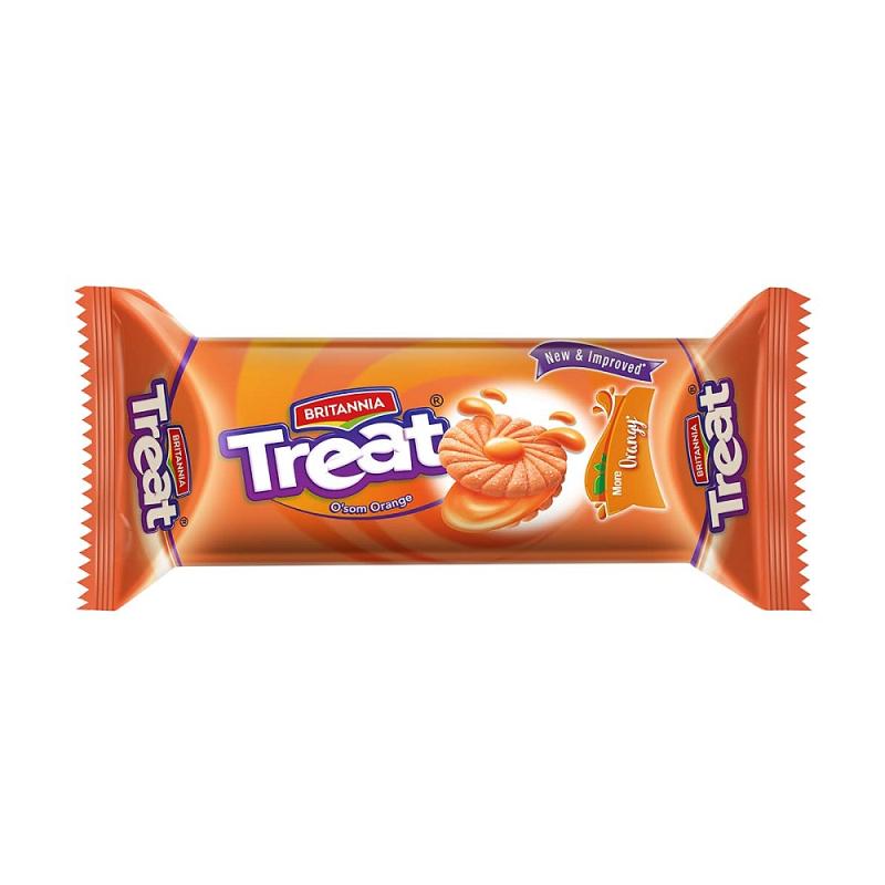 Britannia Treat - Orange Biscuits - 60 g