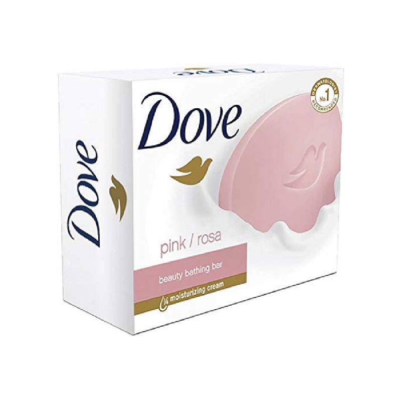 Dove Pink Rose Bathing Soap - 3x125 g
