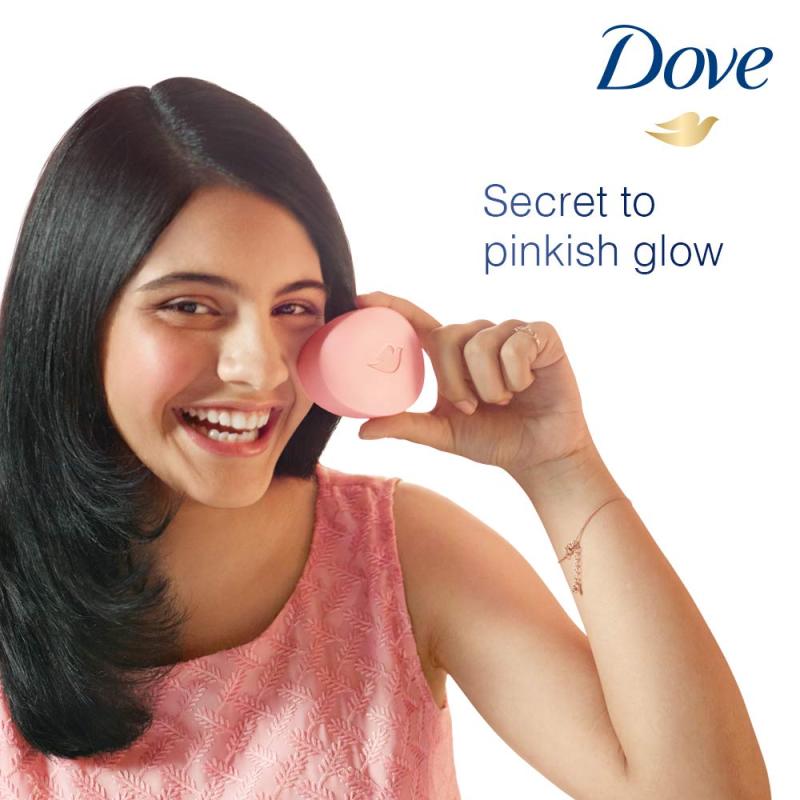 Dove Pink Rose Bathing Soap - 3x125 g