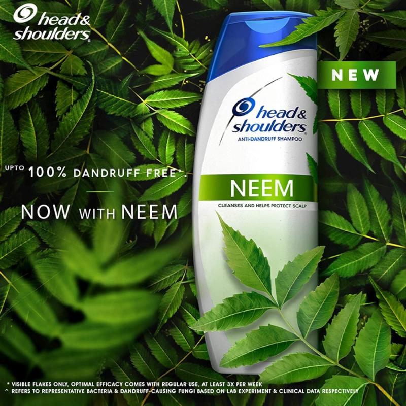 Head & Shoulders Neem Anti-Dandruff Shampoo - 180 ml