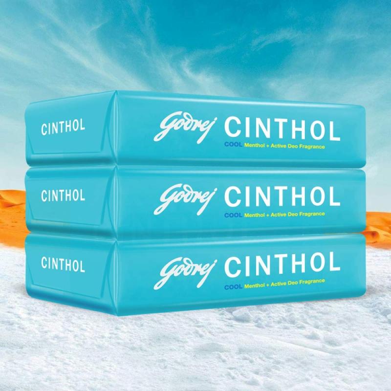 Cinthol Cool Soap - 3x125 g