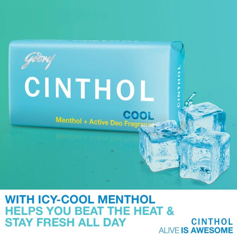 Cinthol Cool Soap - 3x125 g