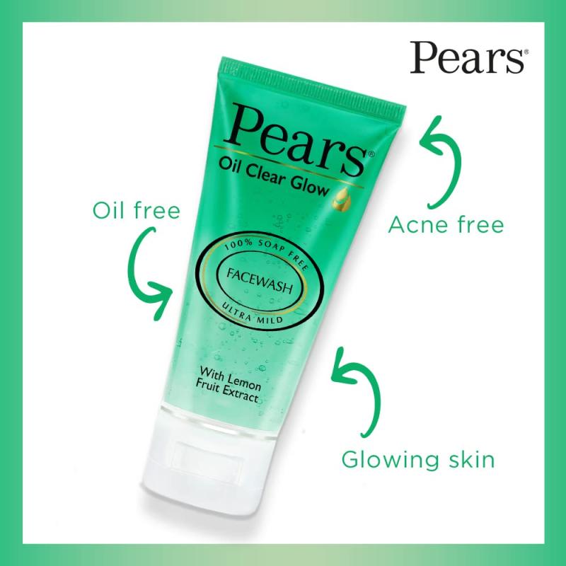 Pears Oil Clear Glow Face wash - 60 g