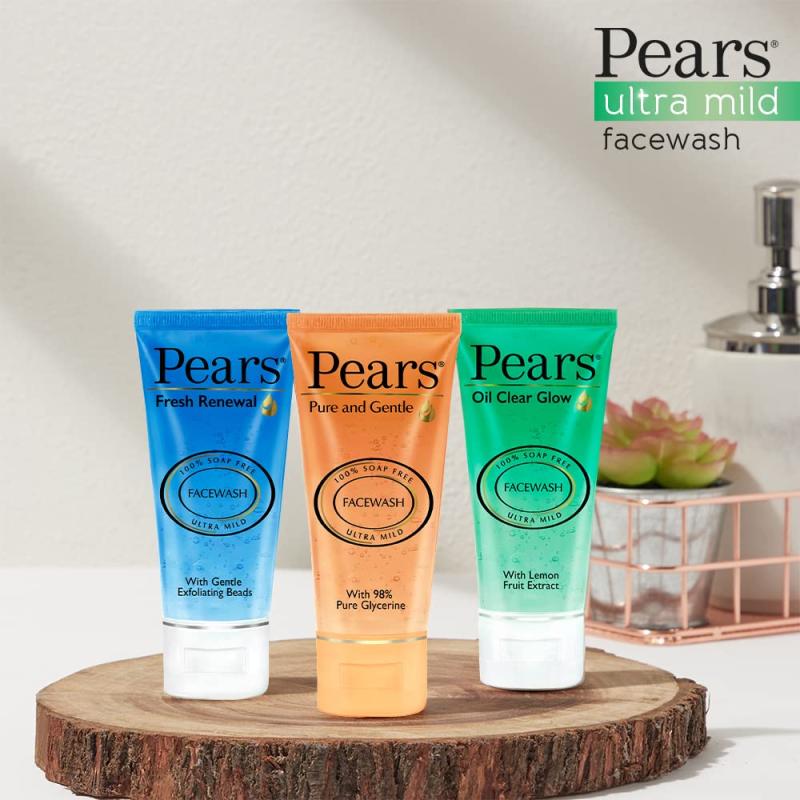 Pears Oil Clear Glow Face wash - 60 g