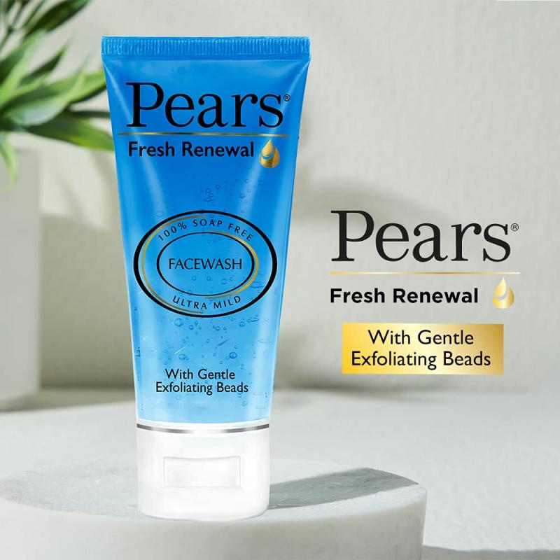 Pears Fresh Renewal Face Wash - 60 g