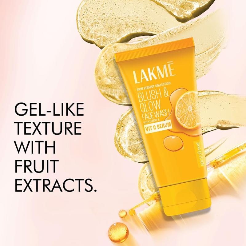 Lakme Blush & Glow Lemon Face Wash - 100 g