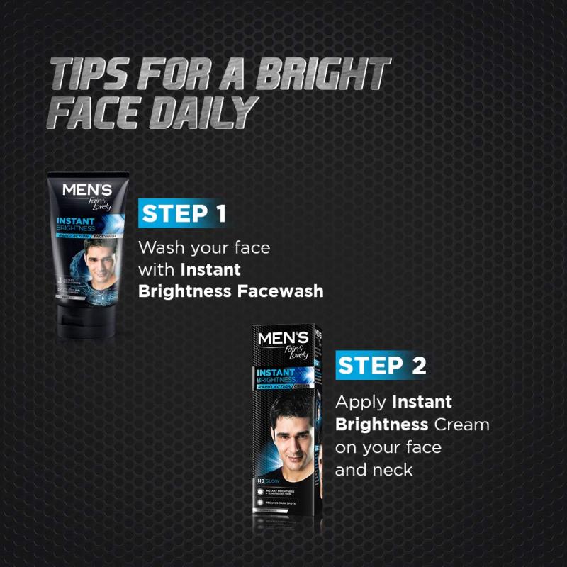 Fair & Lovely Men's   Instant Face Wash - 100 g