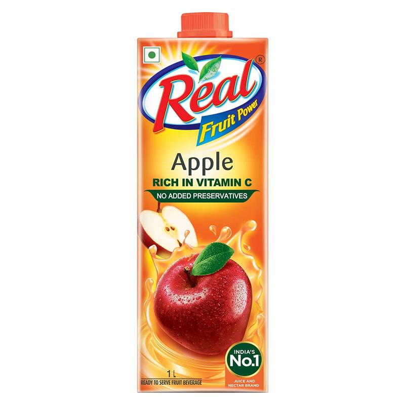 Real Fruit Power Apple Juice - 1 L