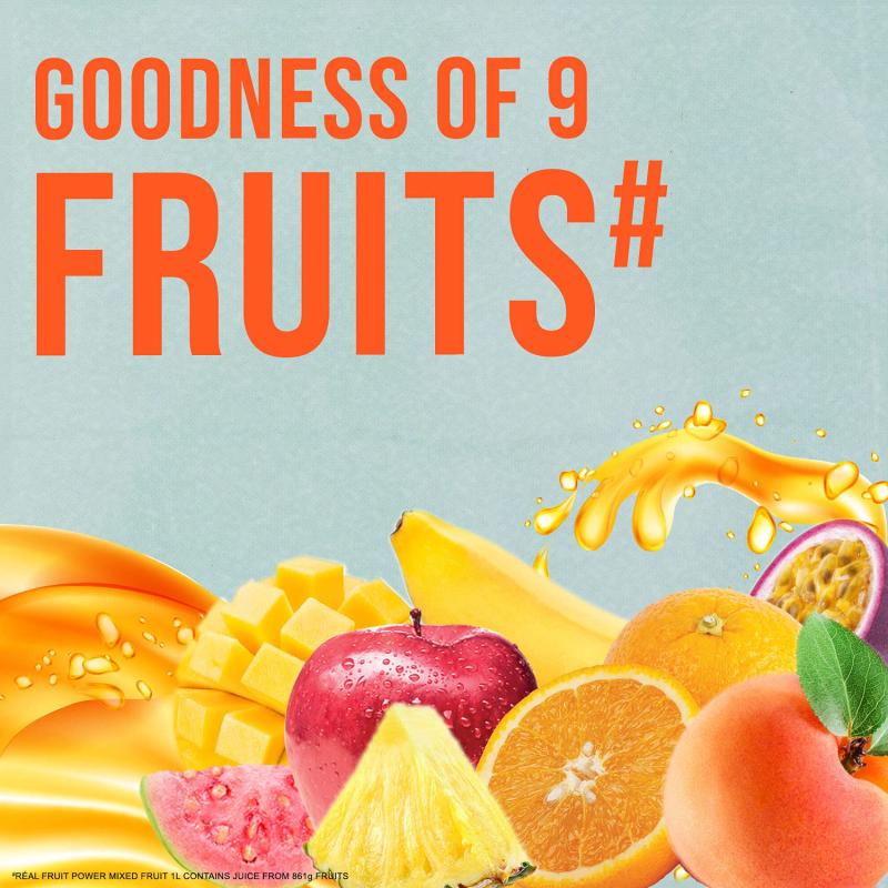 Real Fruit Power Mixed Fruit Juice - 1 L