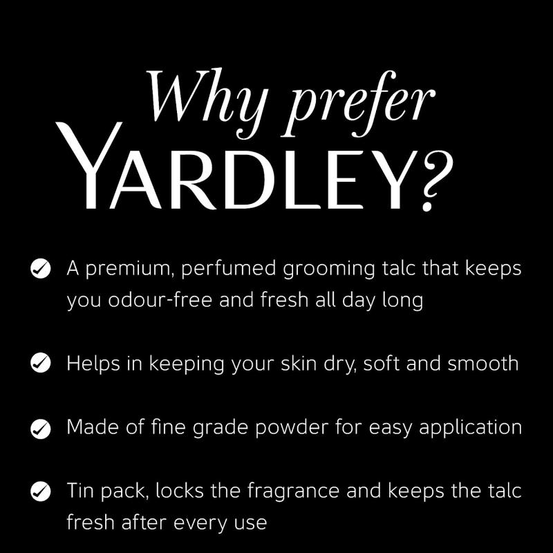 Yardley Gentleman Talcum Powder - 250 g