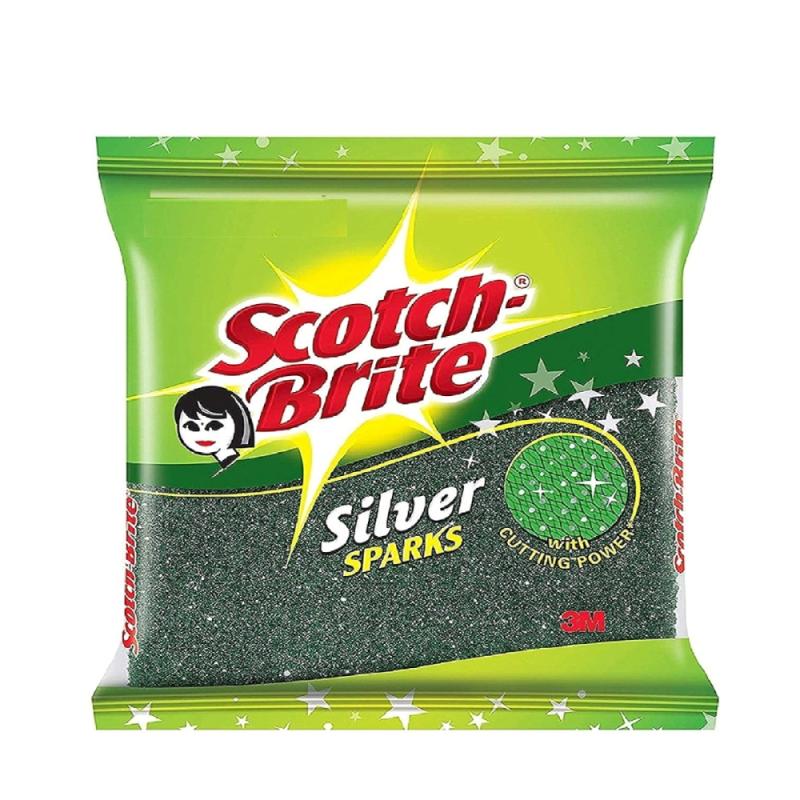 Scotch Brite Silver Spark Scrub Pad - 1 pcs