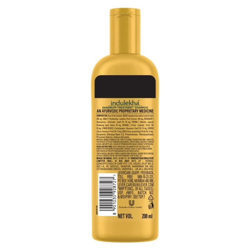Indulekha Dandruff Treatment Shampoo - 200 ml