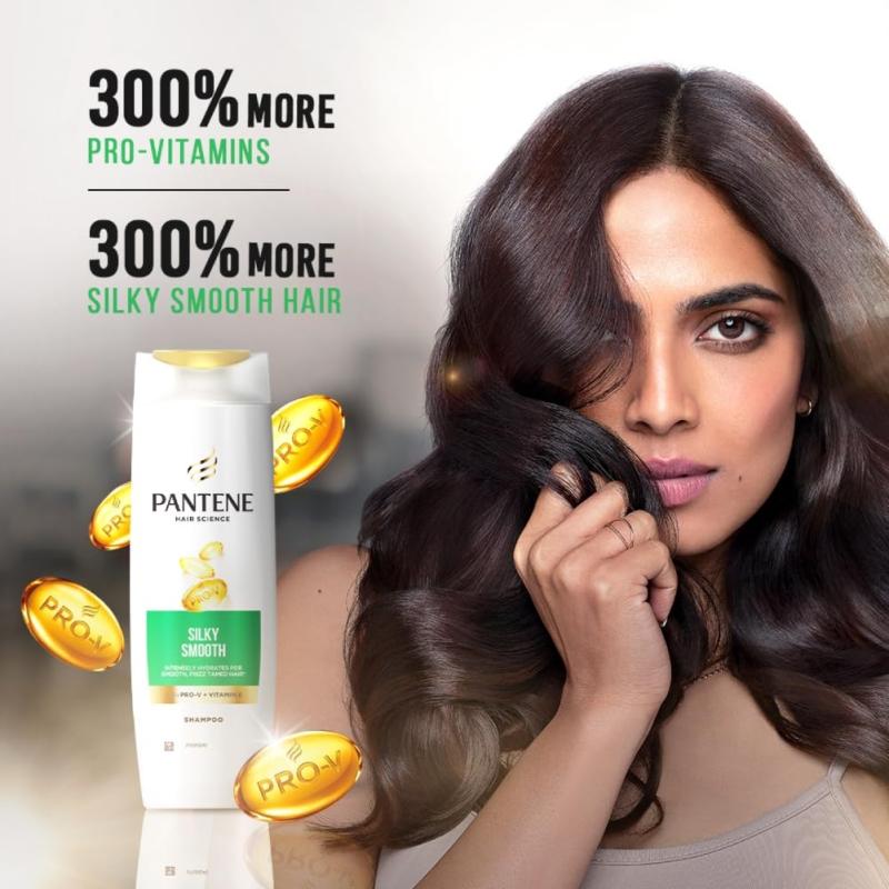 Pantene Pro-V Silky Smooth Care Shampoo - 180 ml
