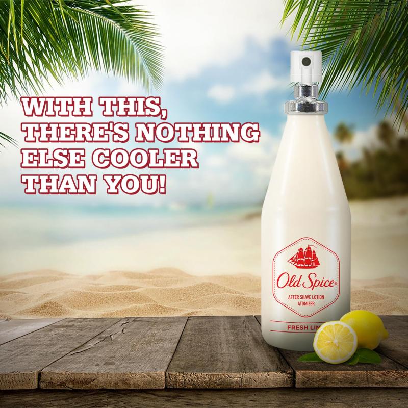 Old Spice Fresh Lime After Shave Lotion - 100 ml