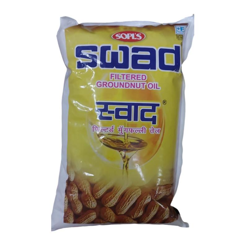 Swad Filtered Groundnut Oil - 1 L